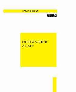 Zanussi Dishwasher ZT 617-page_pdf